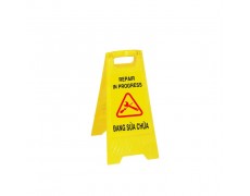 VN-Biển cảnh báo đang sửa chữa