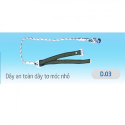 B-Dây an toàn 1 móc nhỏ (dây tơ) D.03