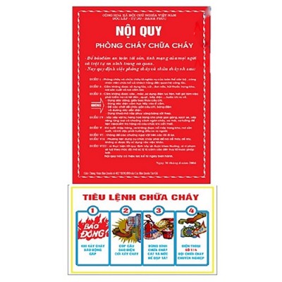 TQ-Bảng tiêu lệch và quy định phòng cháy chữa cháy
