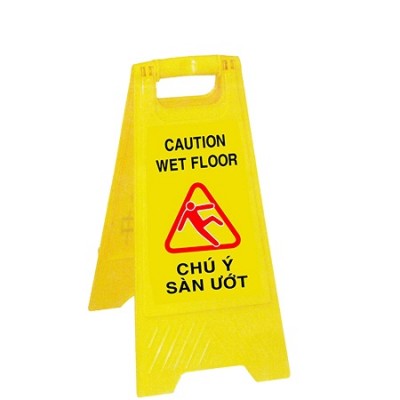 Biển cảnh báo chú ý sàn ướt 